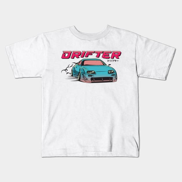 Drifter Kids T-Shirt by Issho Ni